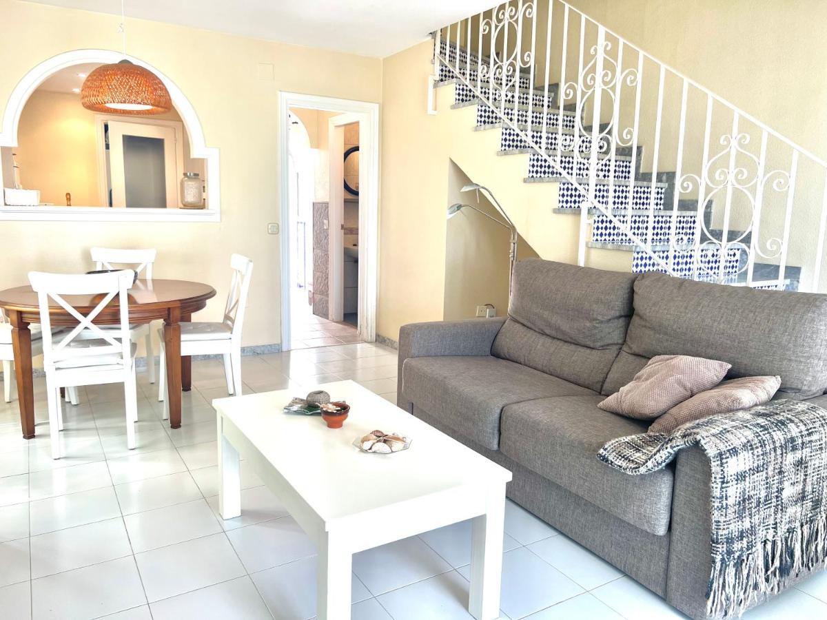 Fabulous Vacation In A 2 Bedroom Townhouse With 2 Terraces Overlooking The Sea, Suitable For 6 People 3 Swimming Pools Tennis And 200 Mts From The Sea El Faro Εξωτερικό φωτογραφία